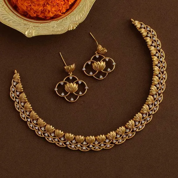 Lotus - Inspired Necklace set